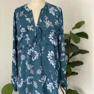 Tunic length blouse